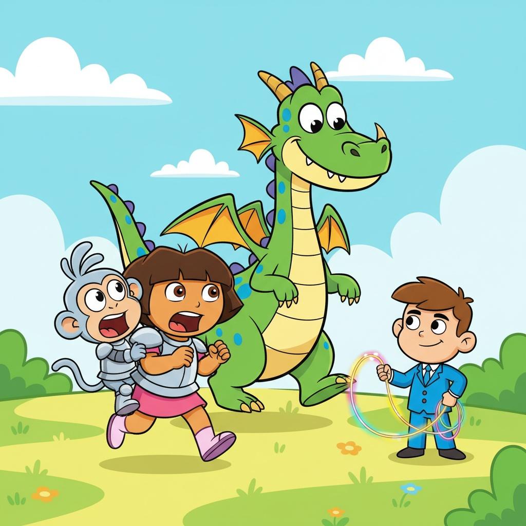 The Dragon Scare Adventure