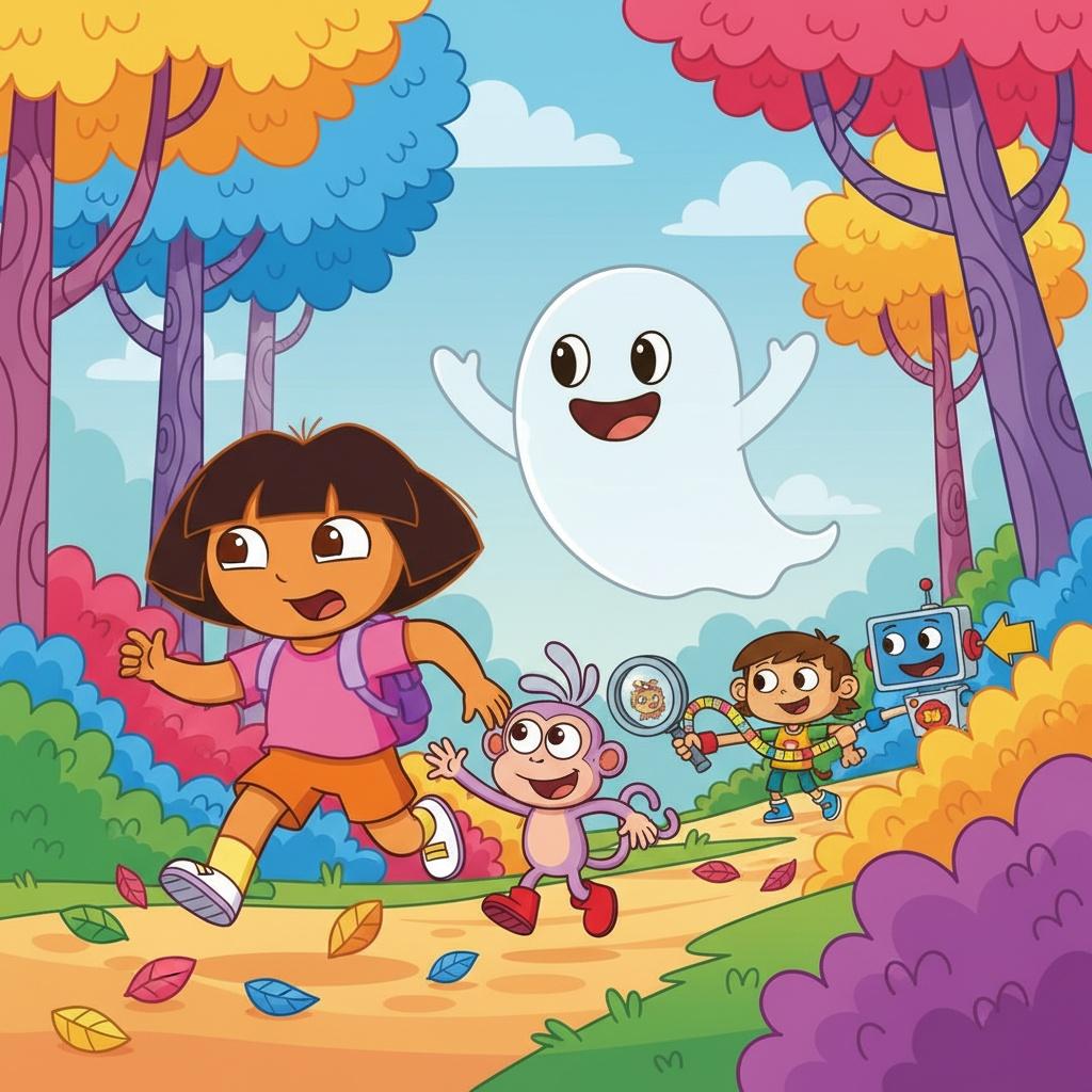 Dora and the Ghostly Mystery