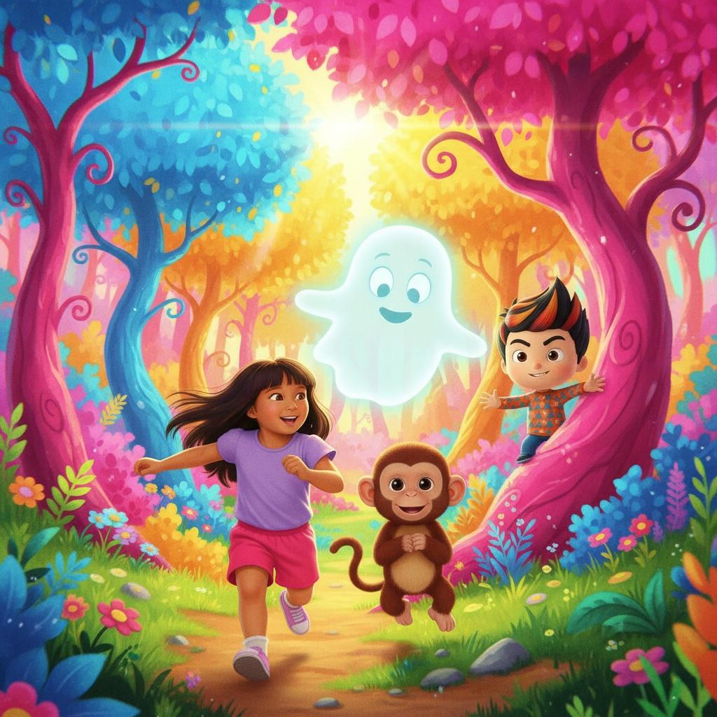 Dora and Boots and the Ghostly Adventure