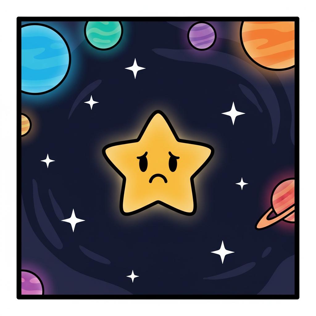 The Little Star Who Lost Its Shine