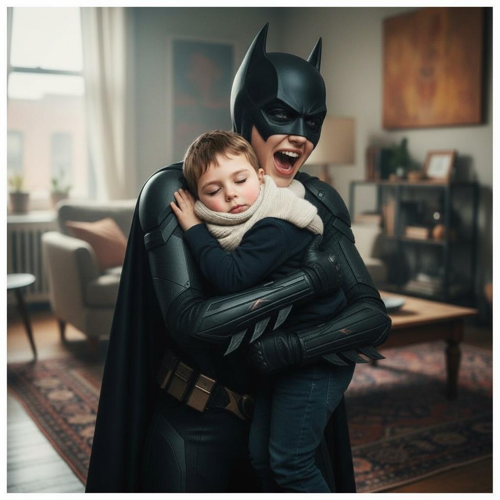 Batgirl and the Little Teddy Bear