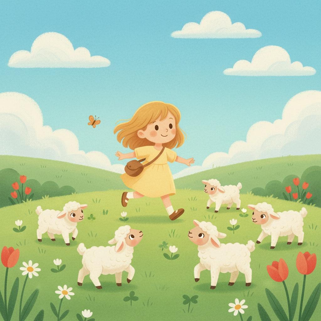 Mary and Her Little Lamb
