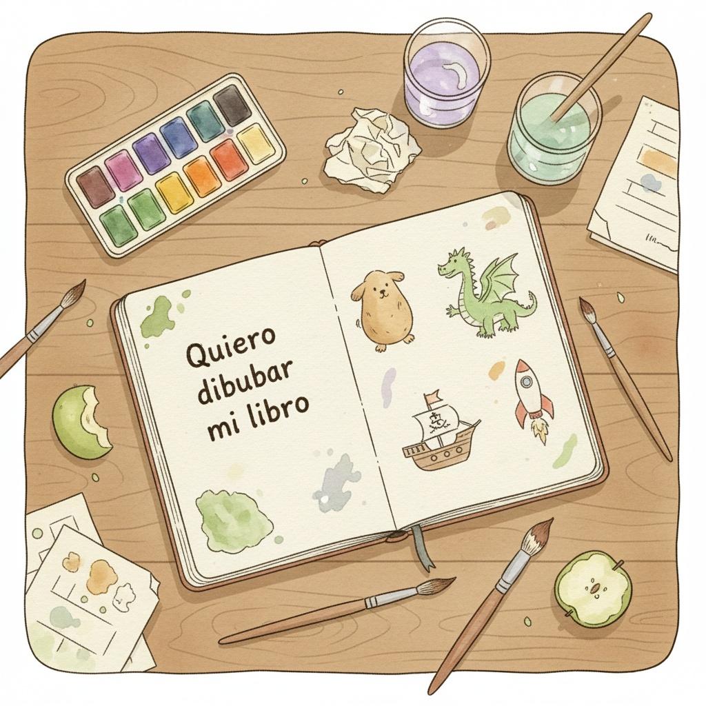 Quiero dibujar mi libro