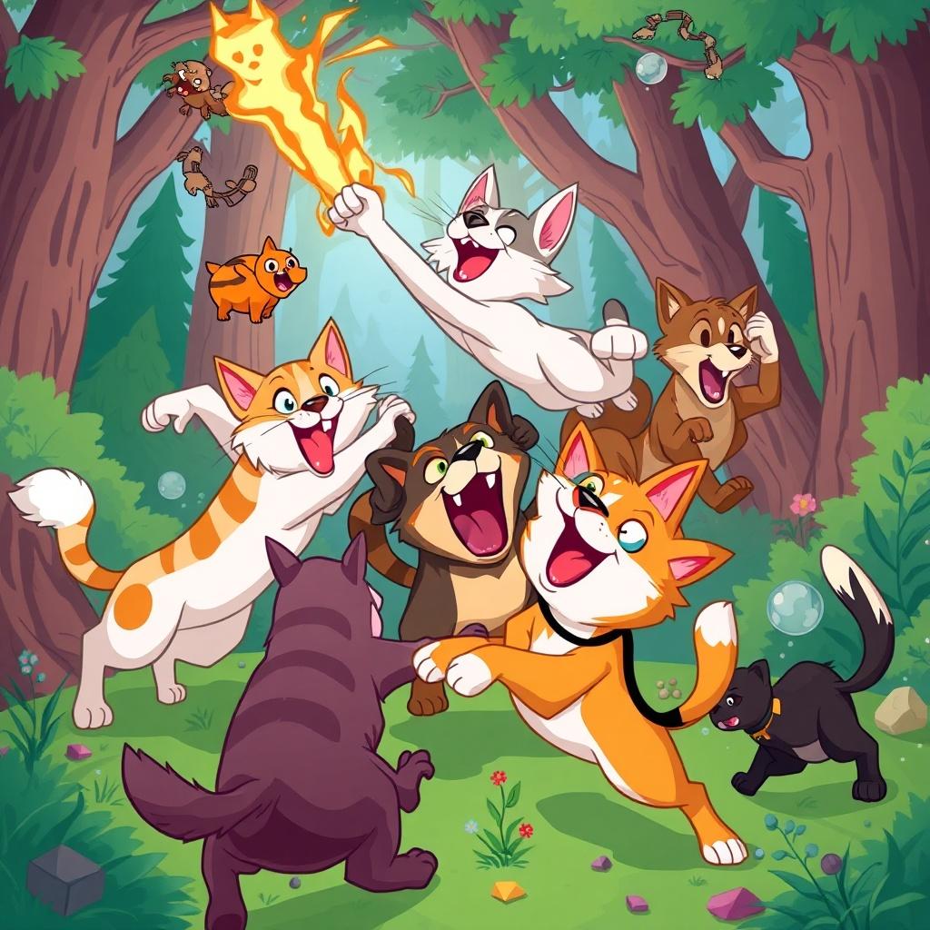 War of Whiskers and Woofs