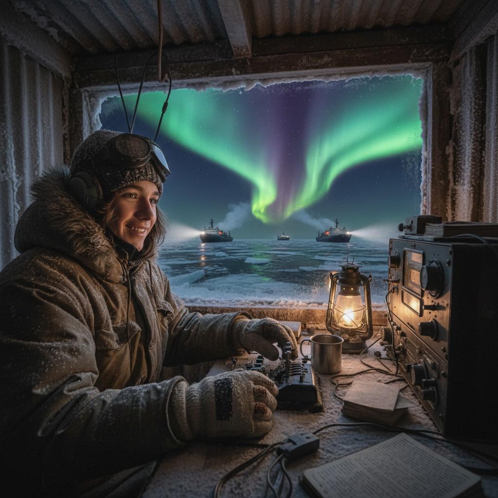 Convoy Under the Northern Lights