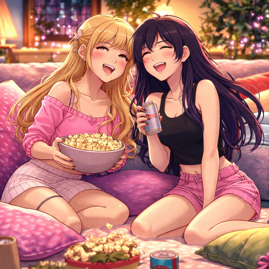 Shopping and Sleepover Adventure