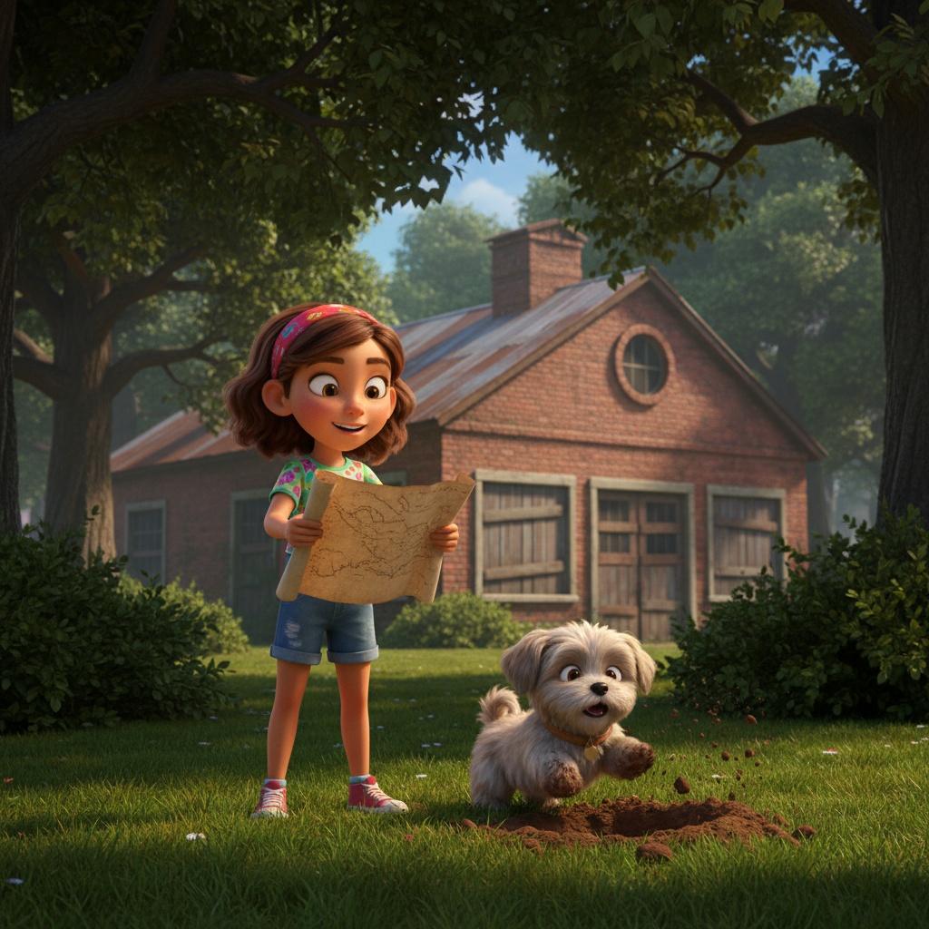 Rosie Gonzales and the Backyard Treasure
