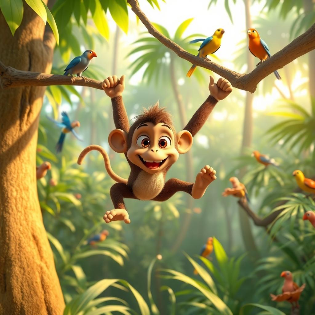 Monkey’s Morning Adventure