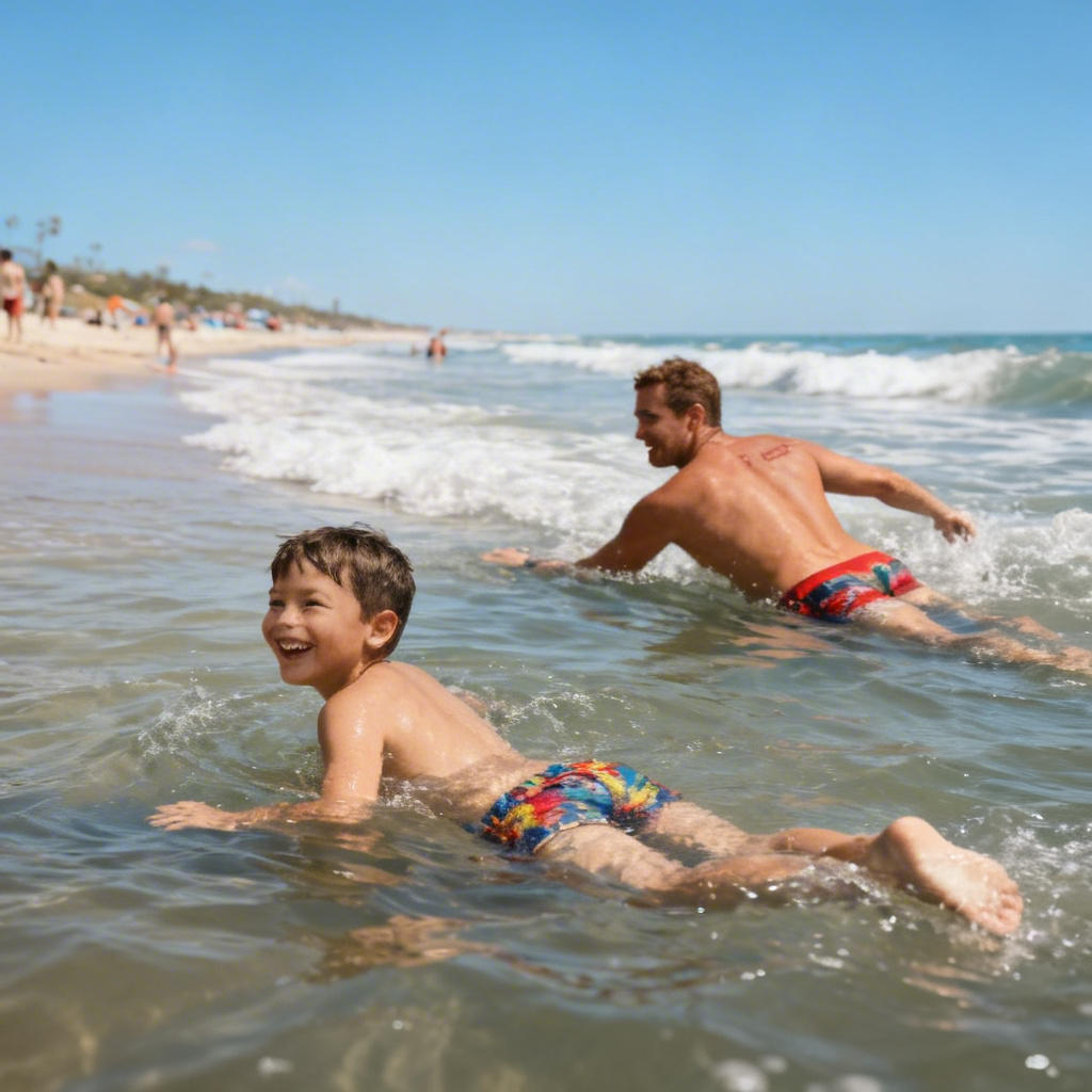 Ethan’s Courage at the Beach