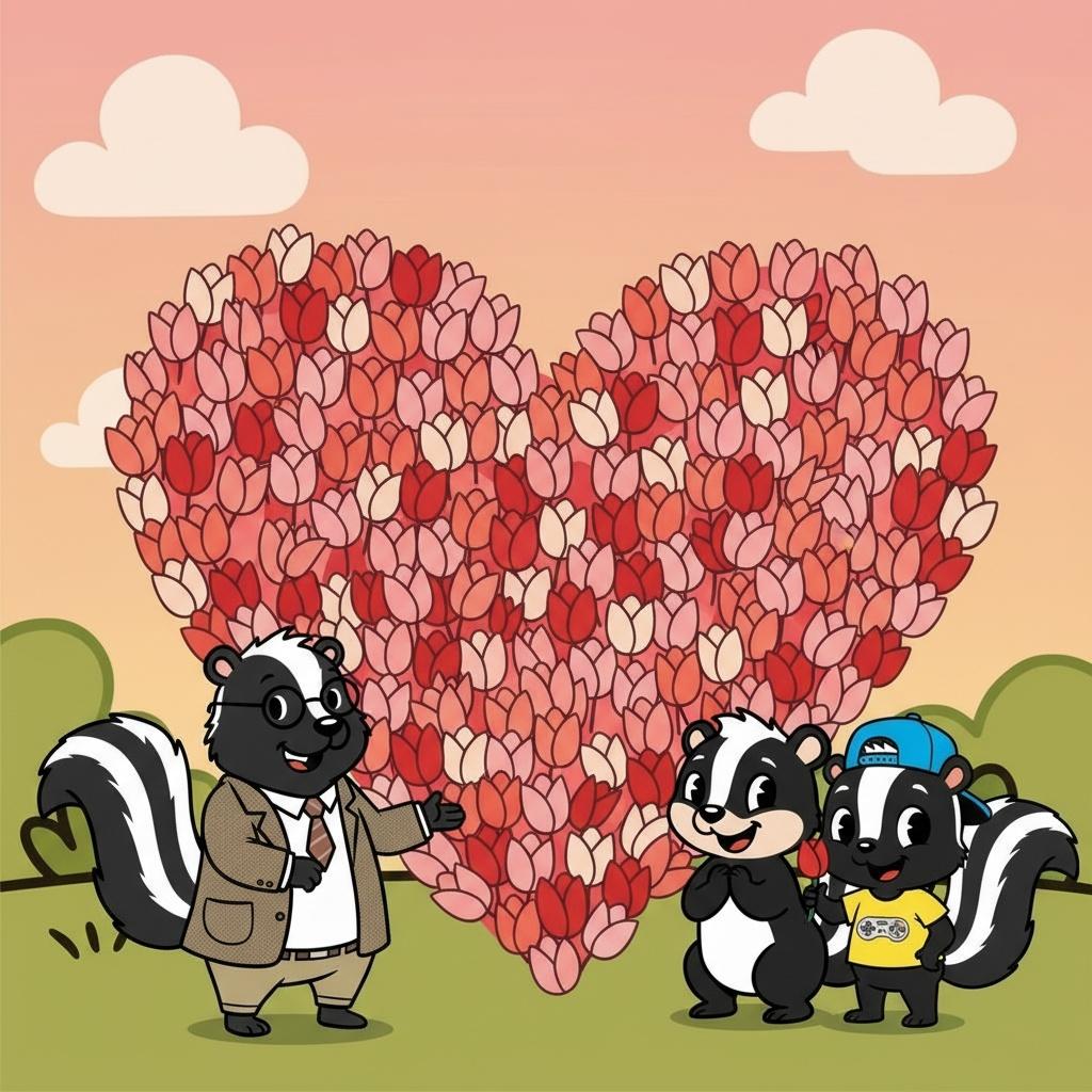 A Skunkerman Valentine’s Day