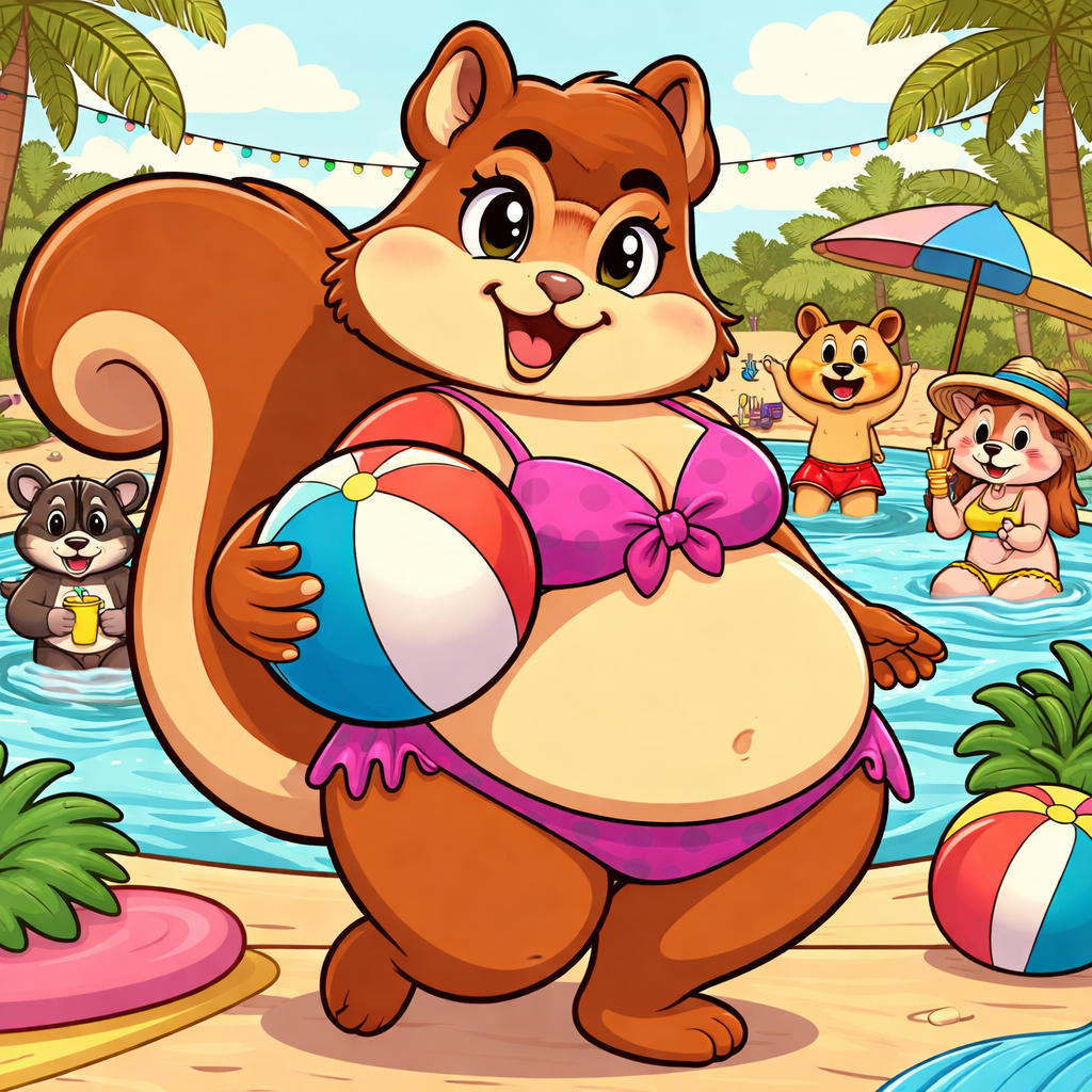 Butter's Big Pool Party Dream
