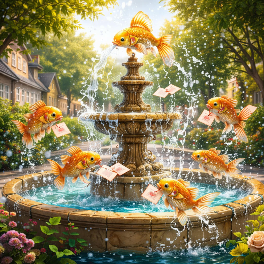 The Secret Goldfish Post Office