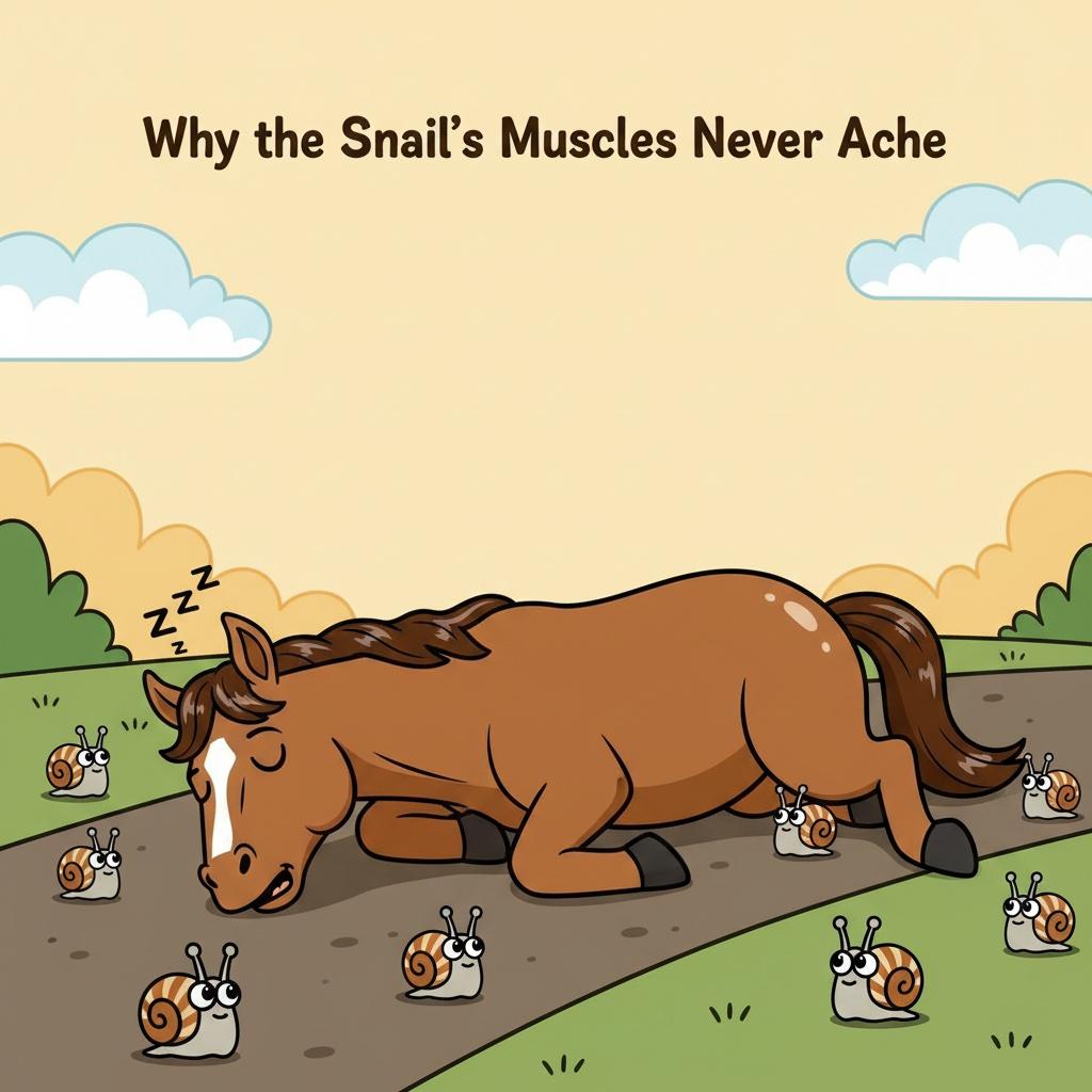 Why the Snail’s Muscles Never Ache