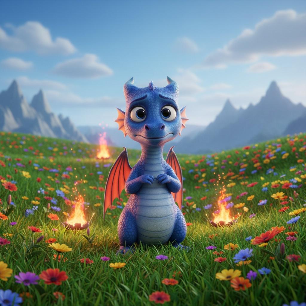 The Dragon Who Was Afraid of Fire