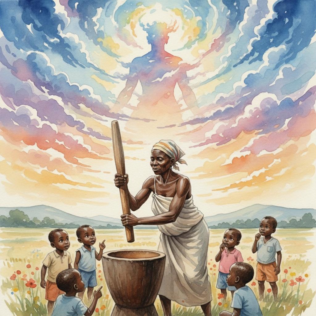 Nyame and the Sky That Was Too Close