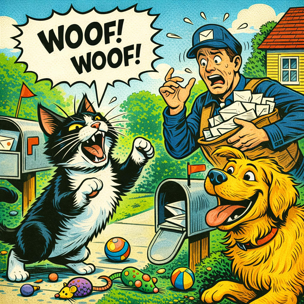 The Cat Who Thought He Was a Dog