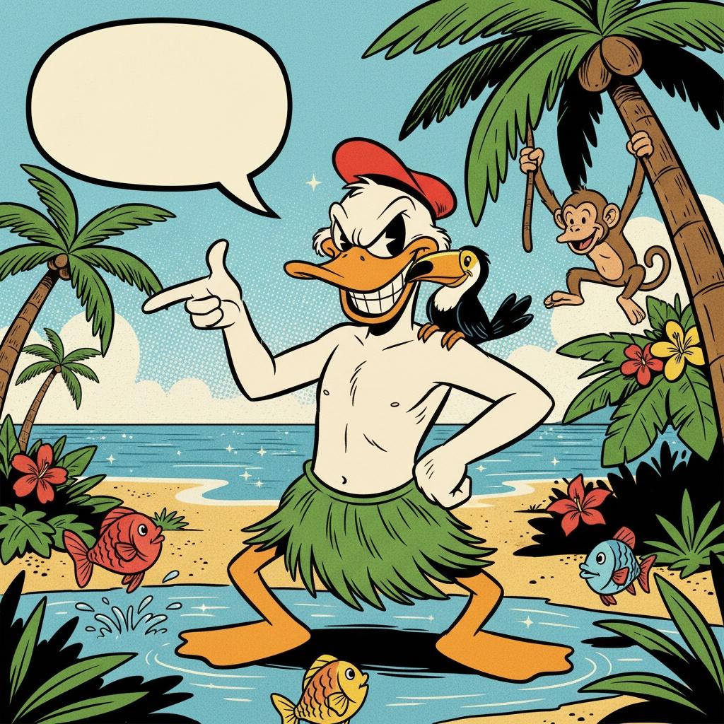 Dean Tightbill: The Grass Skirt Caper
