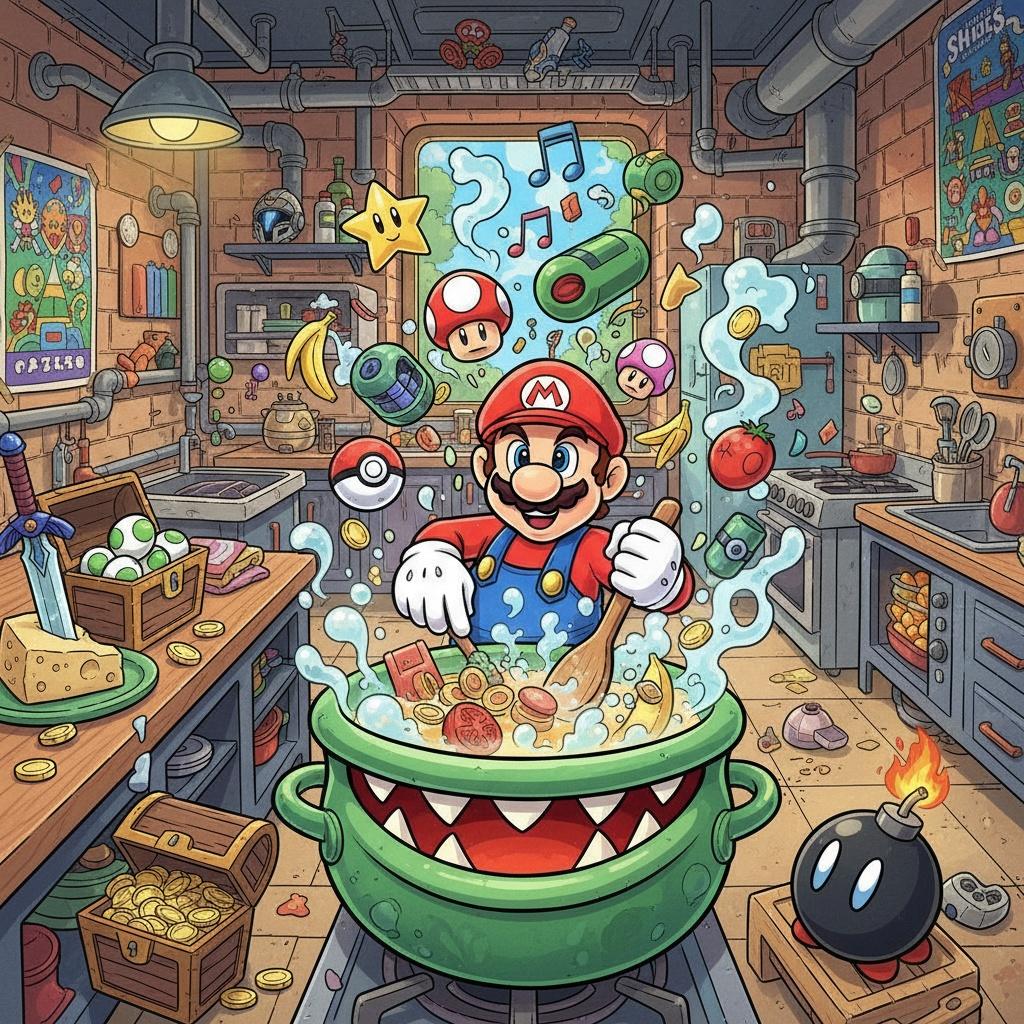 Today's Special Cupprimo Mario Video Super Smash Bros.