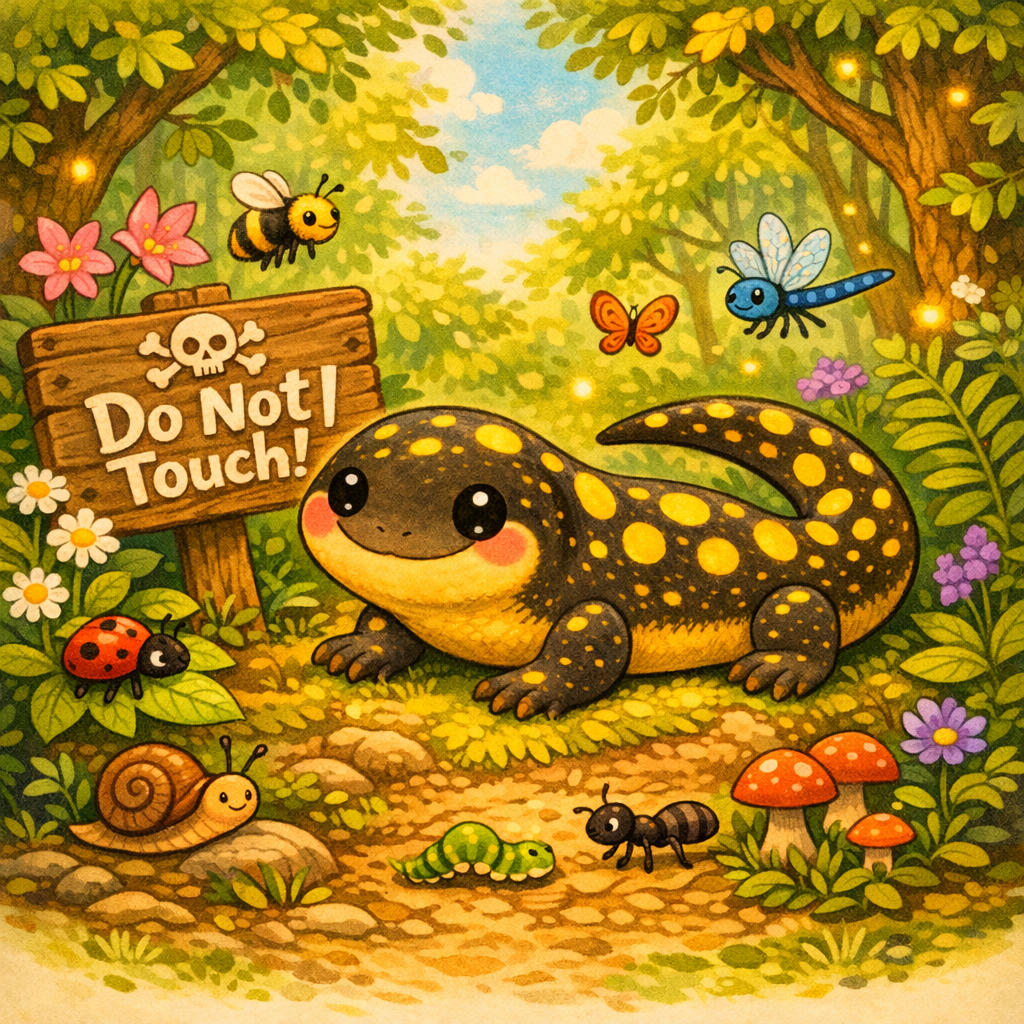 Sammy Salamander’s Life Story