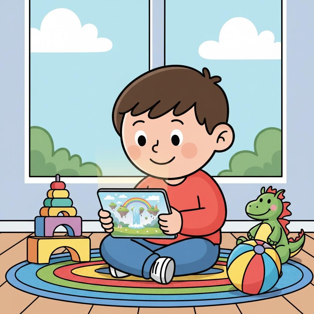 The Boy Who Never Leaves His iPad