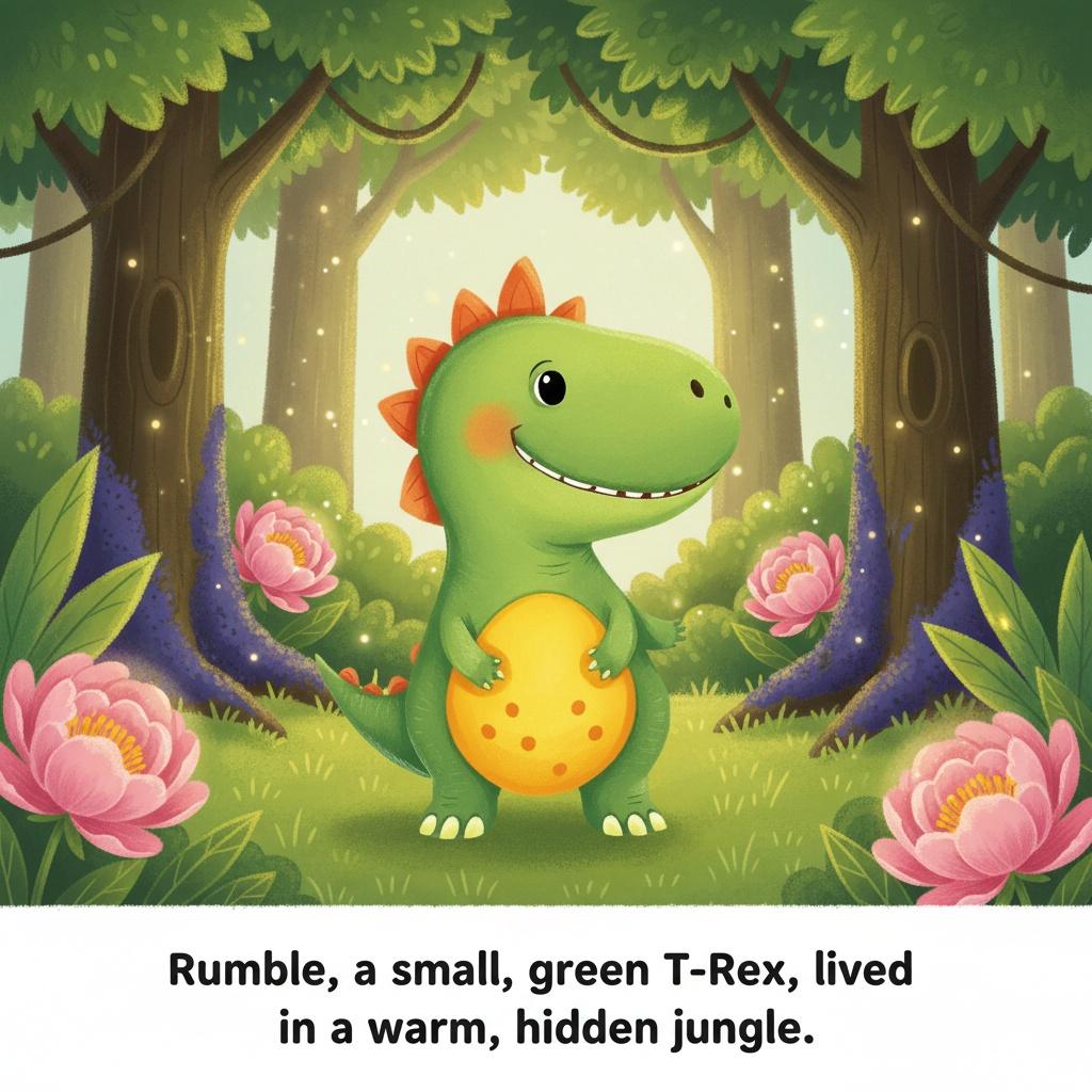 Little Rumble Learns to Roar