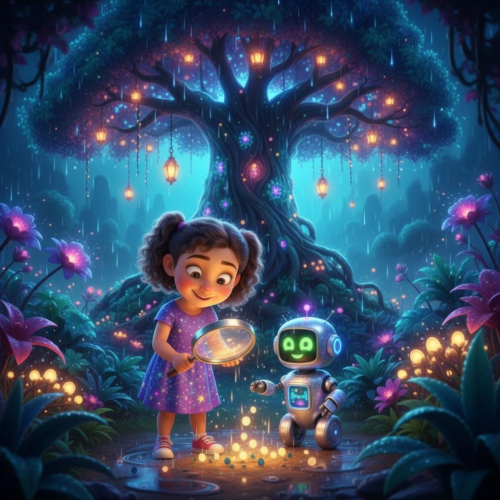 Cora and Sparky’s Sparkling Garden Adventure