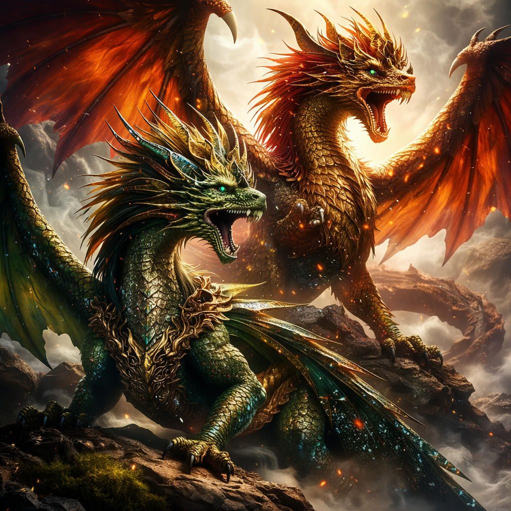 Battle of the Queen Dragons