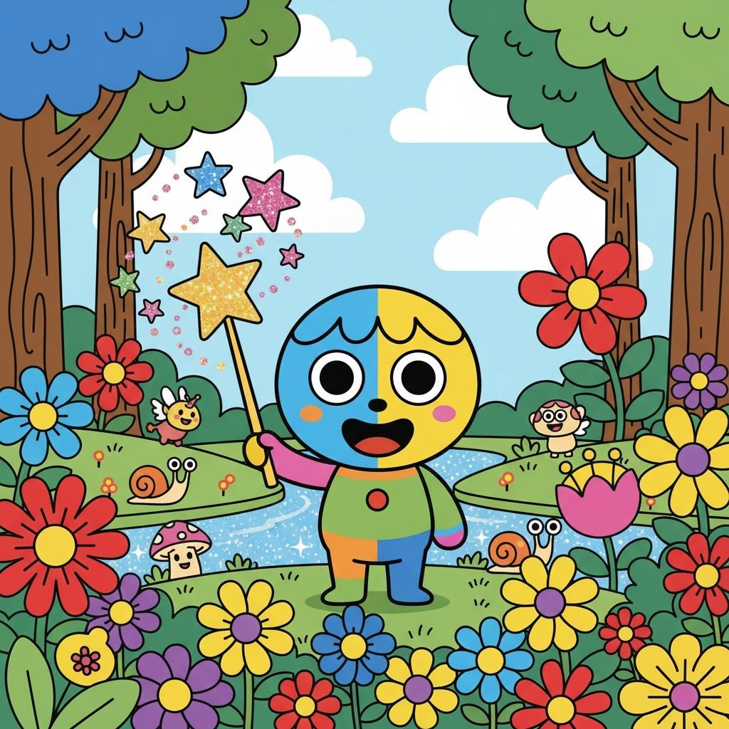 The Littlest Explorer and the Rainbow Valley