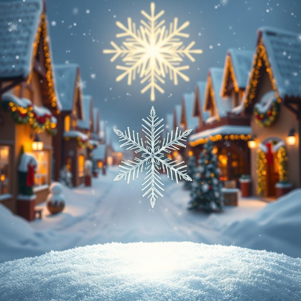 The Snowflake Who Wanted to Shine