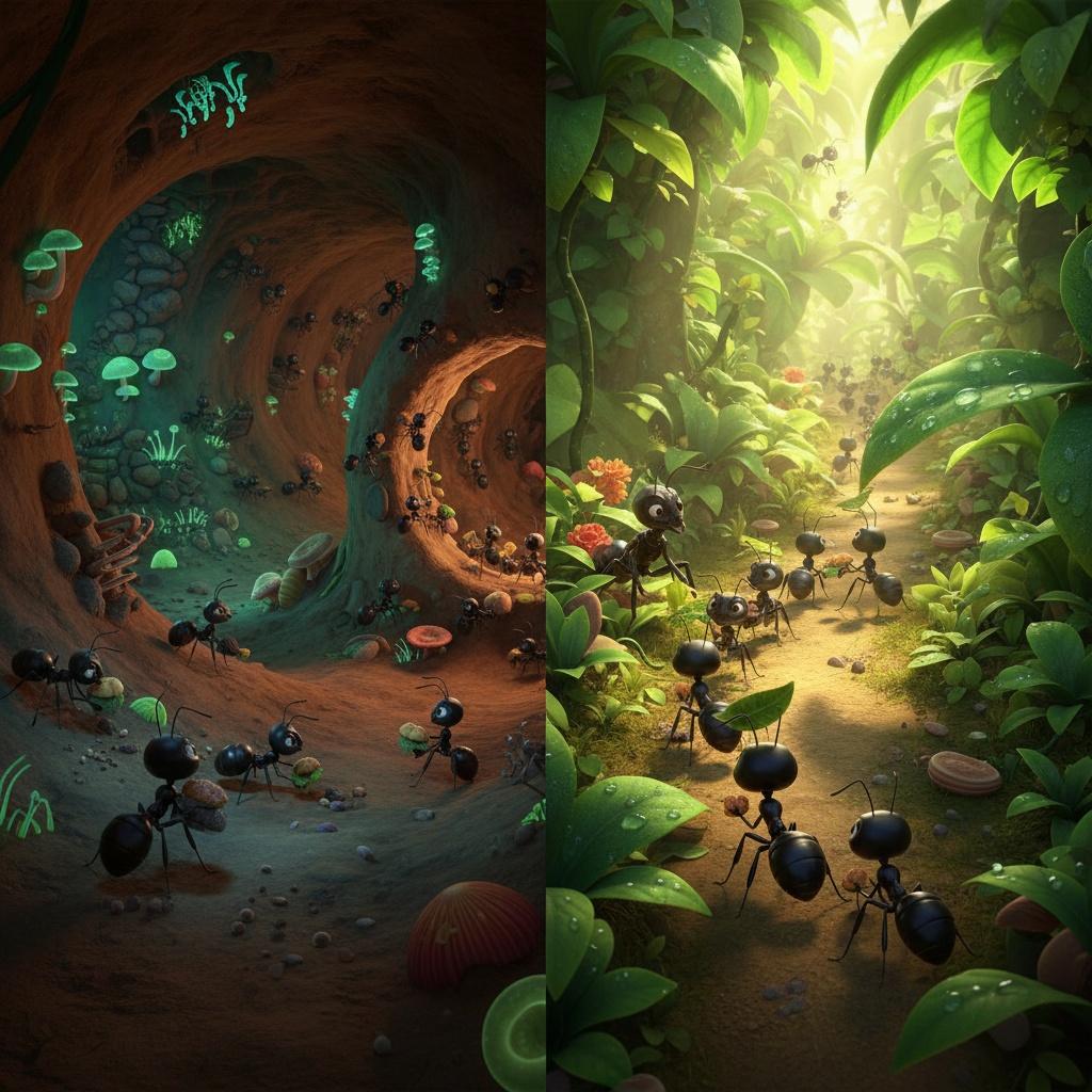 The Ants’ New Home