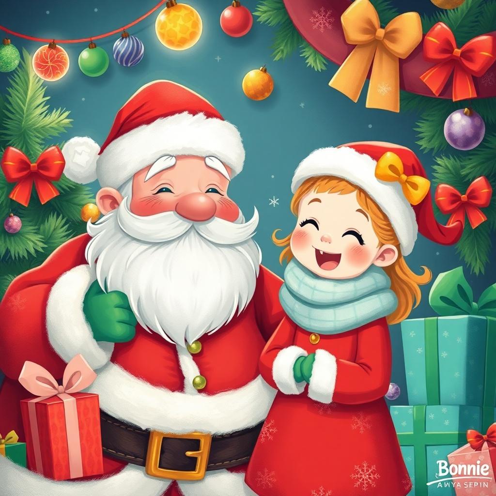 The Secret Santa and Little Bonnie