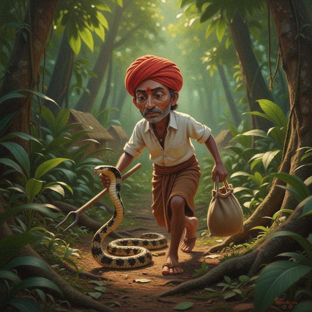 The Irula Snake Catcher