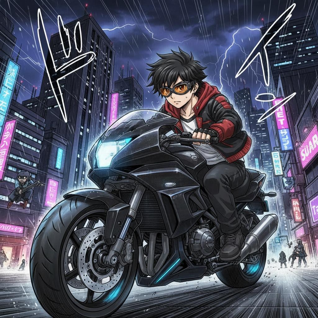 Legend of the Neon Rider