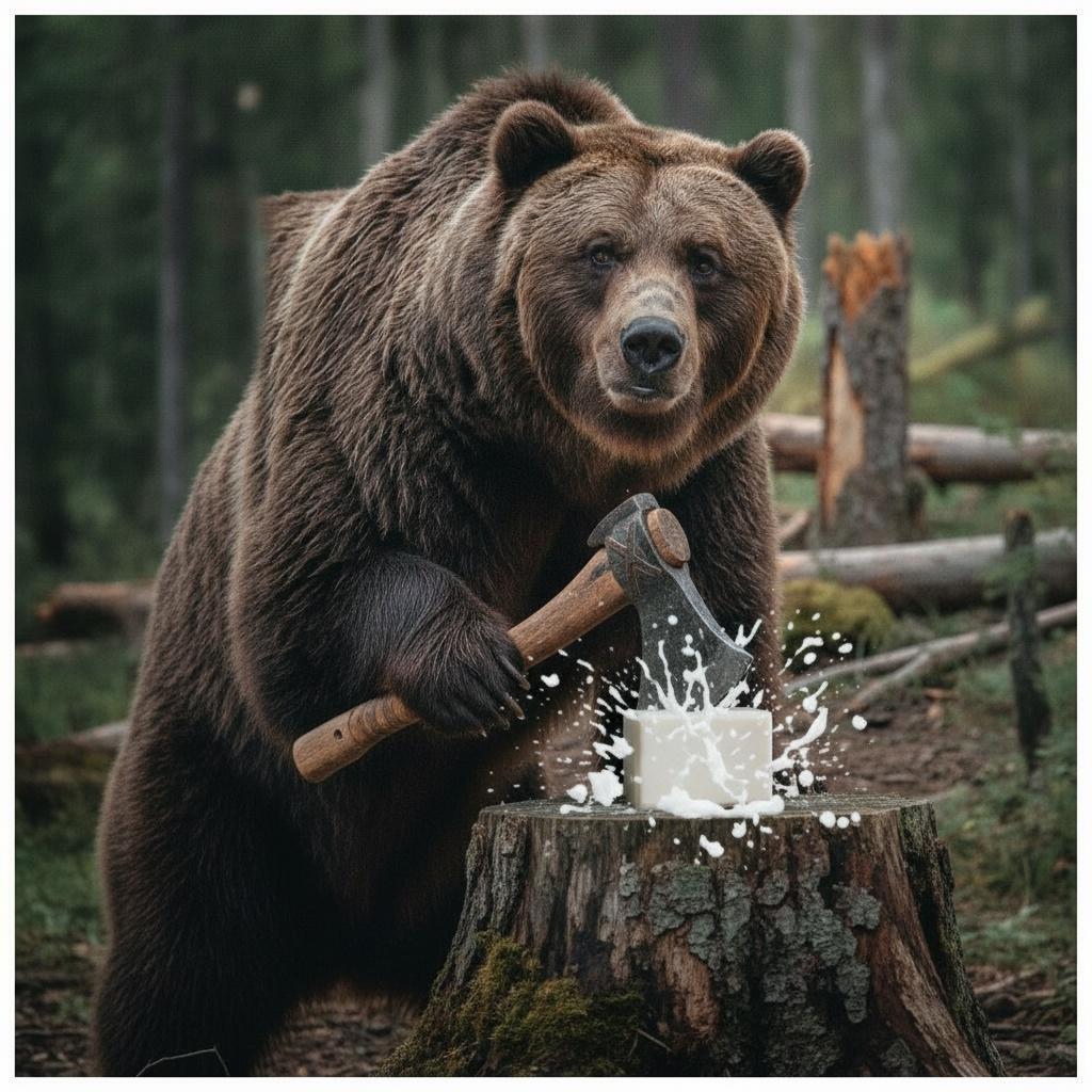 Bear and Soap