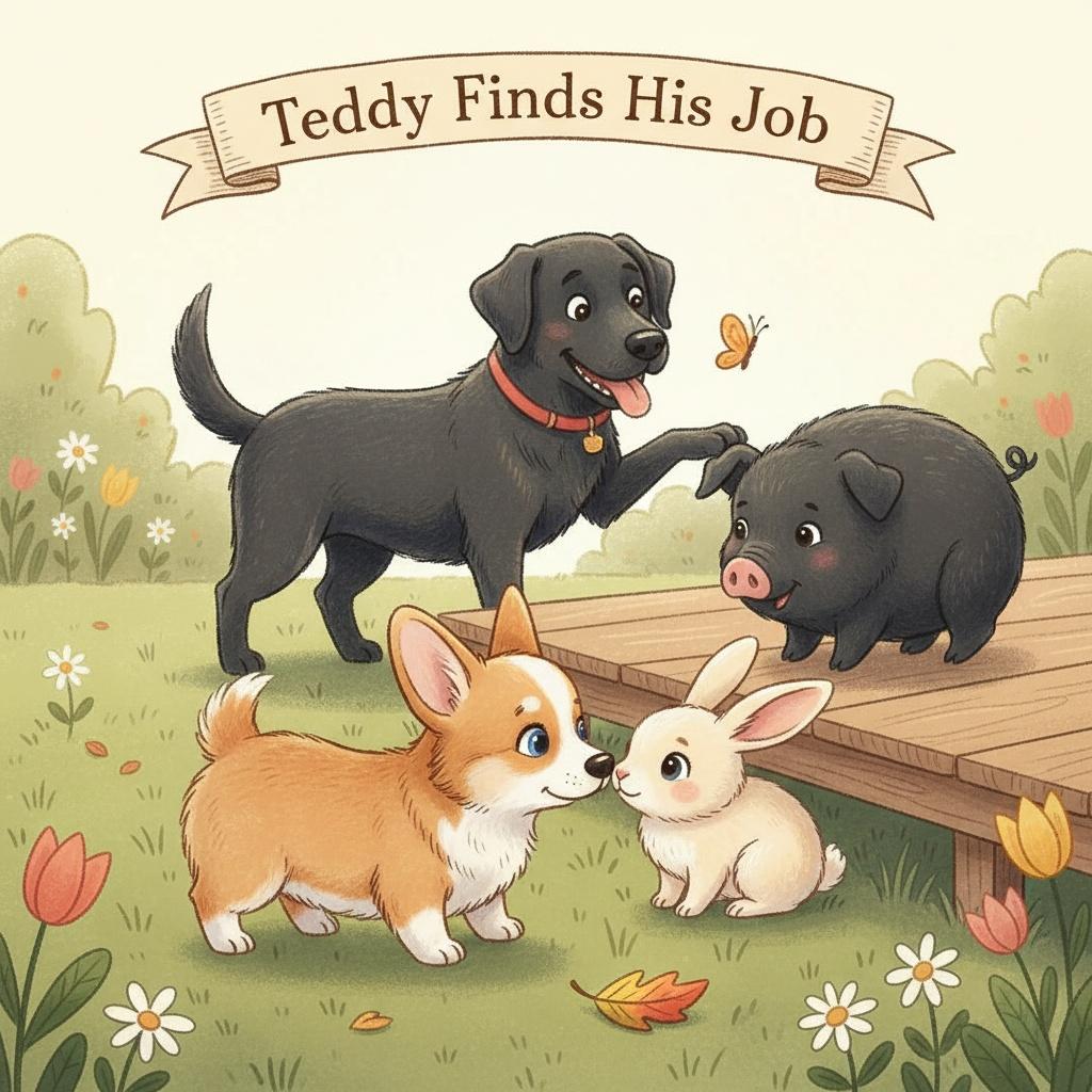 Teddy Finds His Job