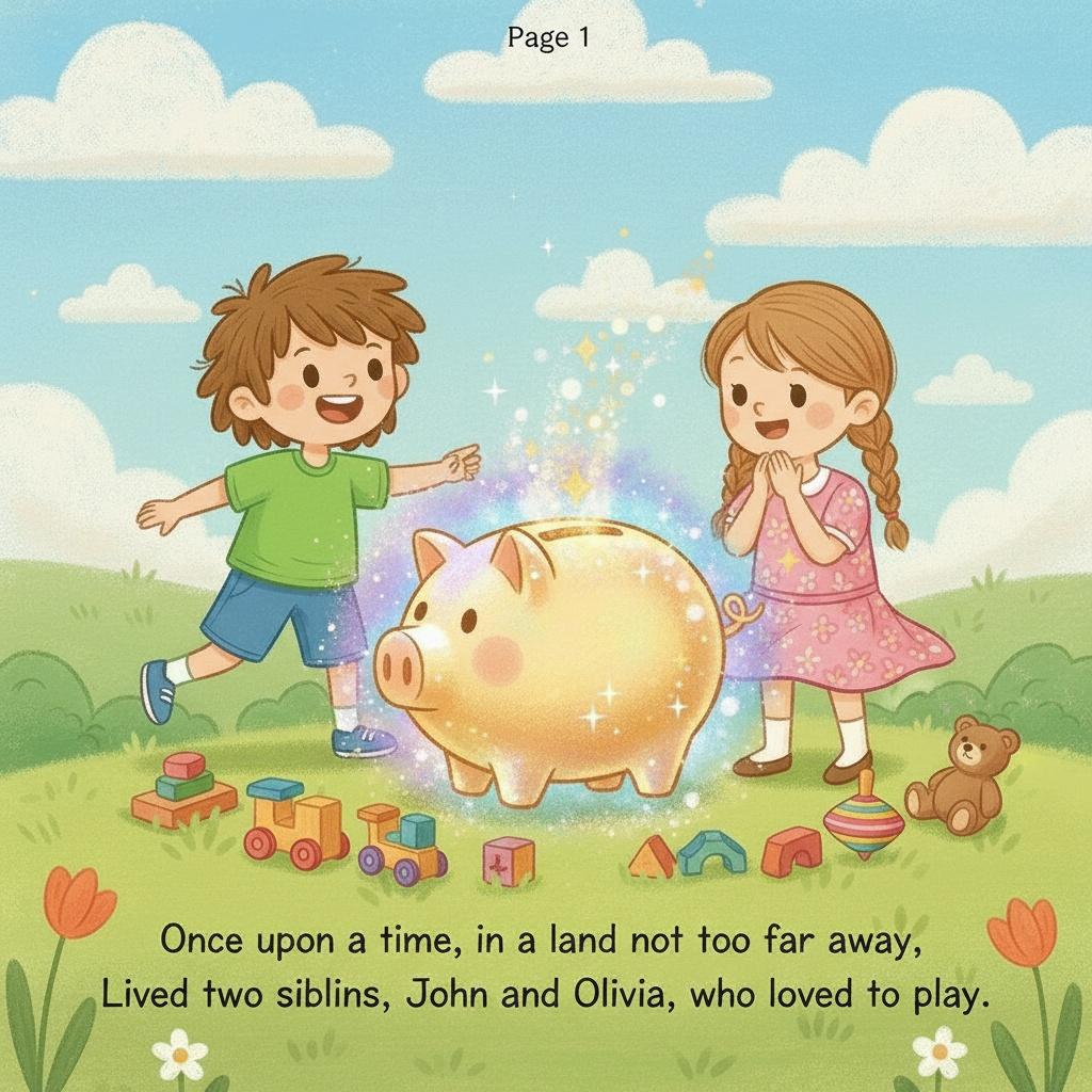 The Magical Piggy Bank Adventure
