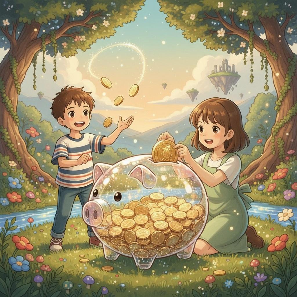 The Magical Piggy Bank Adventure