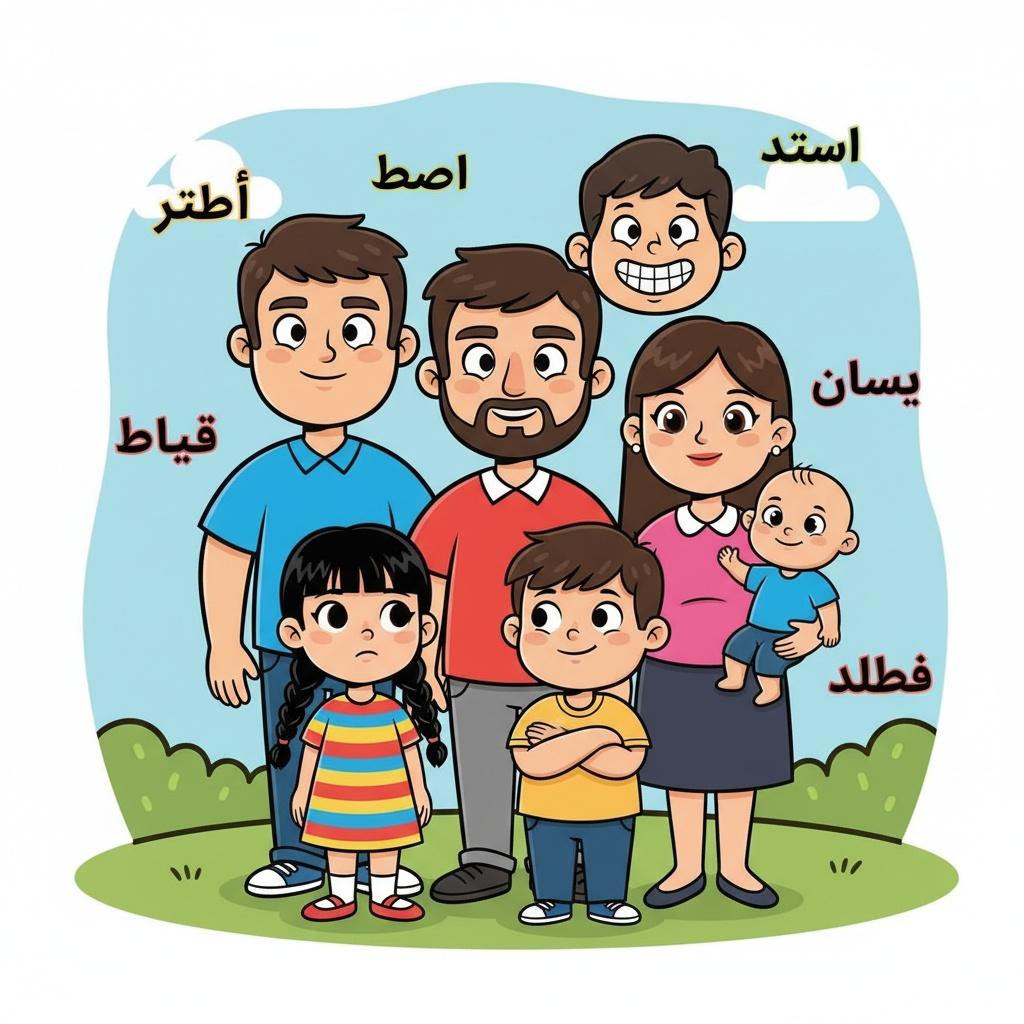 غدير ومحبة العائلة