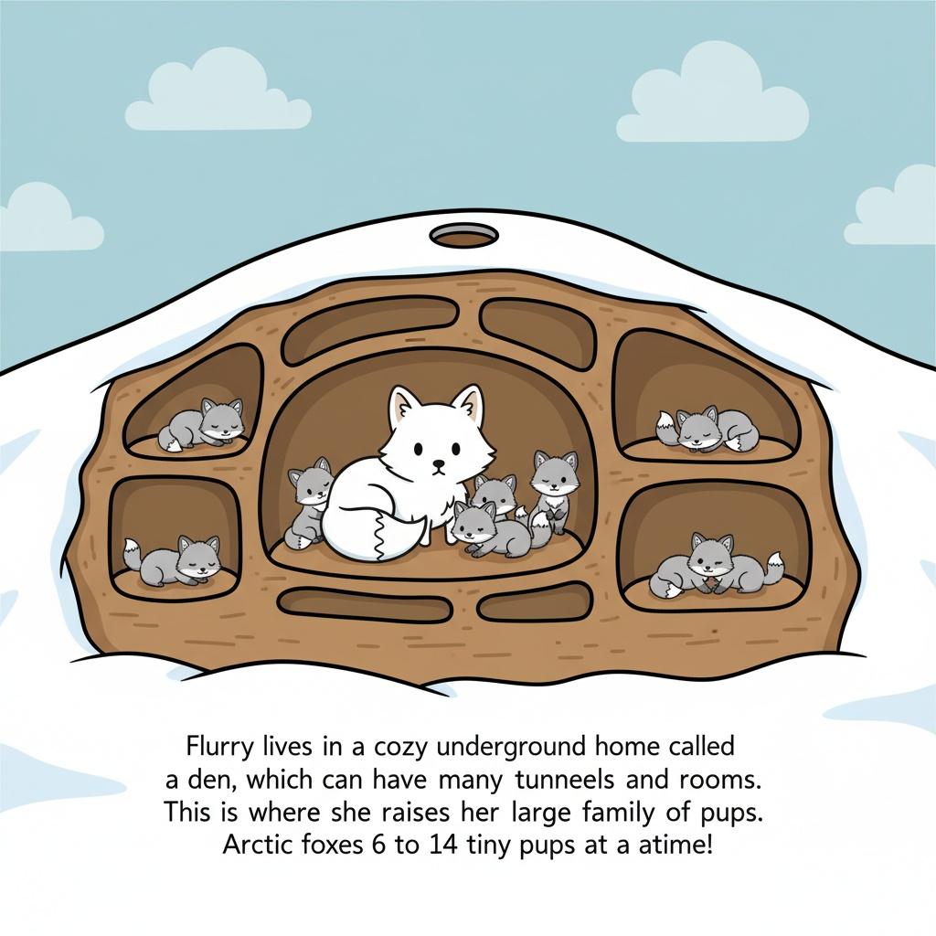Flurry the Arctic Fox