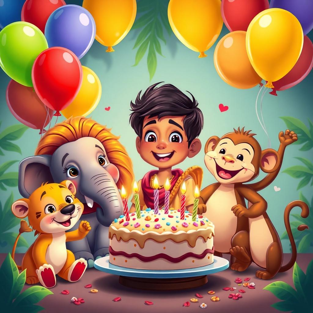 Arjun and the Magical Animal Kingdom