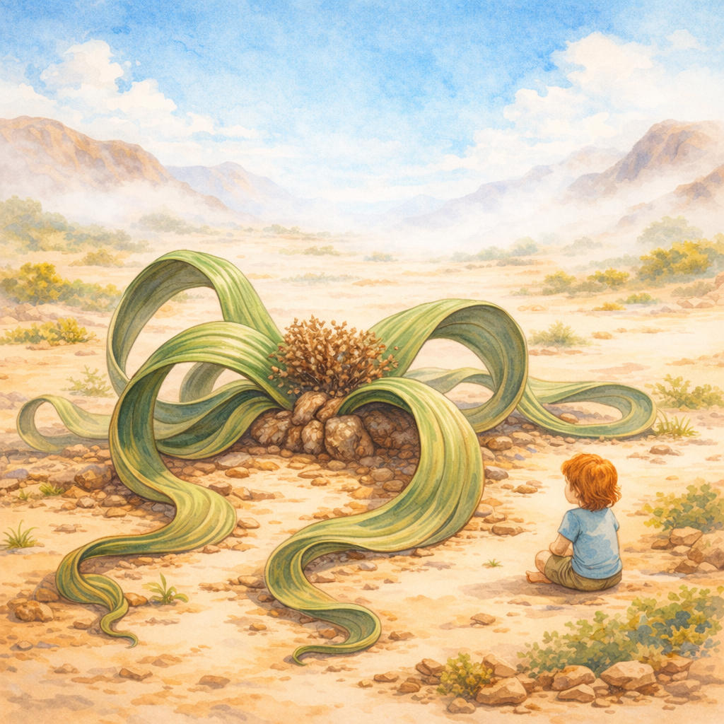 Wella the Welwitschia Who Never Moved