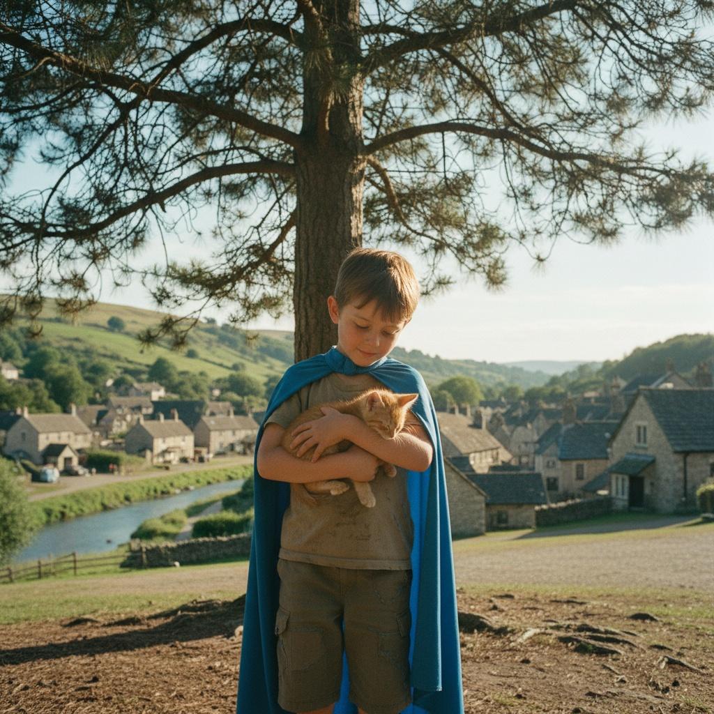 The Little Blue Cape