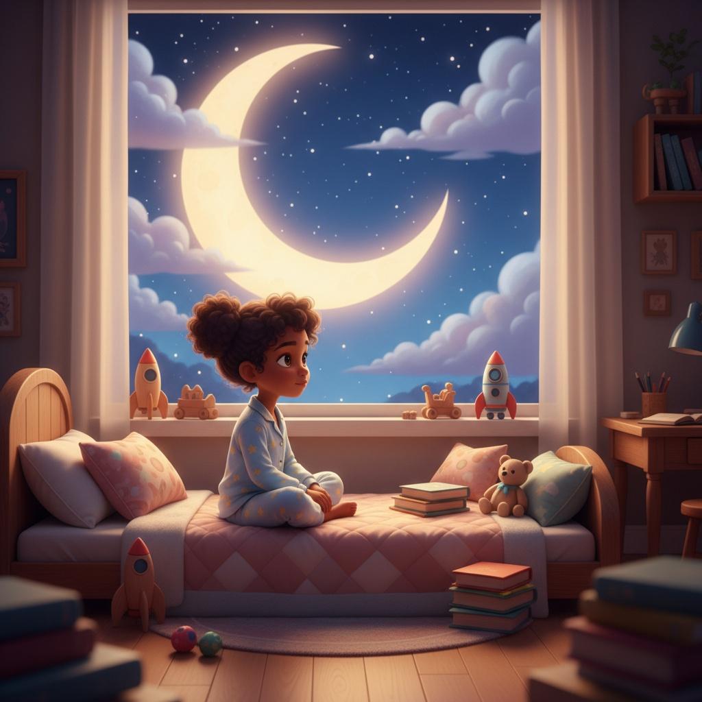 Mila and the Moon’s Magical Journey