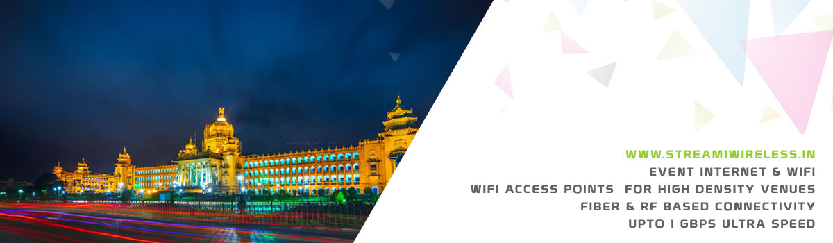 High Speed Event Temporary Internet, Wifi & IT Infrastructure Service Provider bengaluru