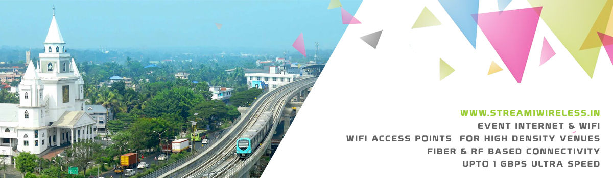 High Speed Event Temporary Internet, Wifi & IT Infrastructure Service Provider ernakulam