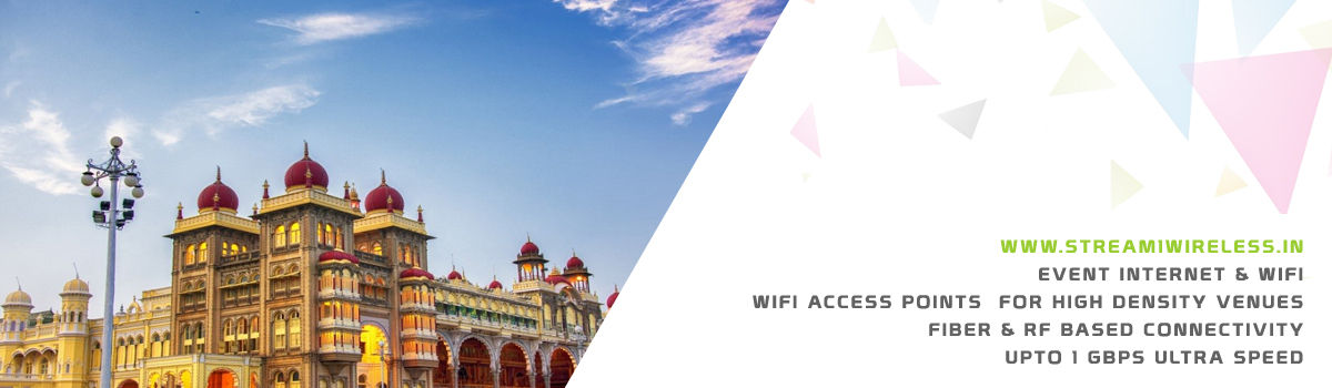 High Speed Event Temporary Internet, Wifi & IT Infrastructure Service Provider mysuru