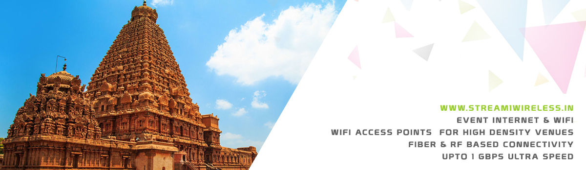 High Speed Event Temporary Internet, Wifi & IT Infrastructure Service Provider tanjore