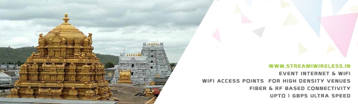 High Speed Event Temporary Internet, Wifi & IT Infrastructure Service Provider tirupati