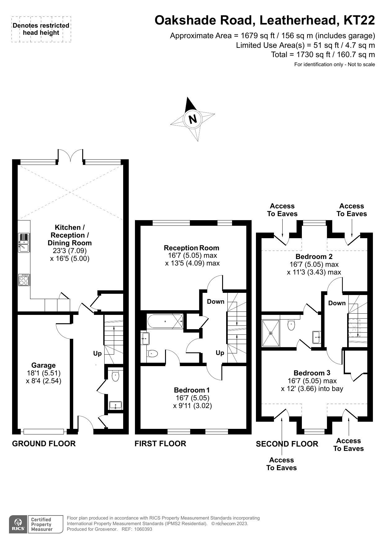 Oakshade Road, Oxshott, KT22 Street