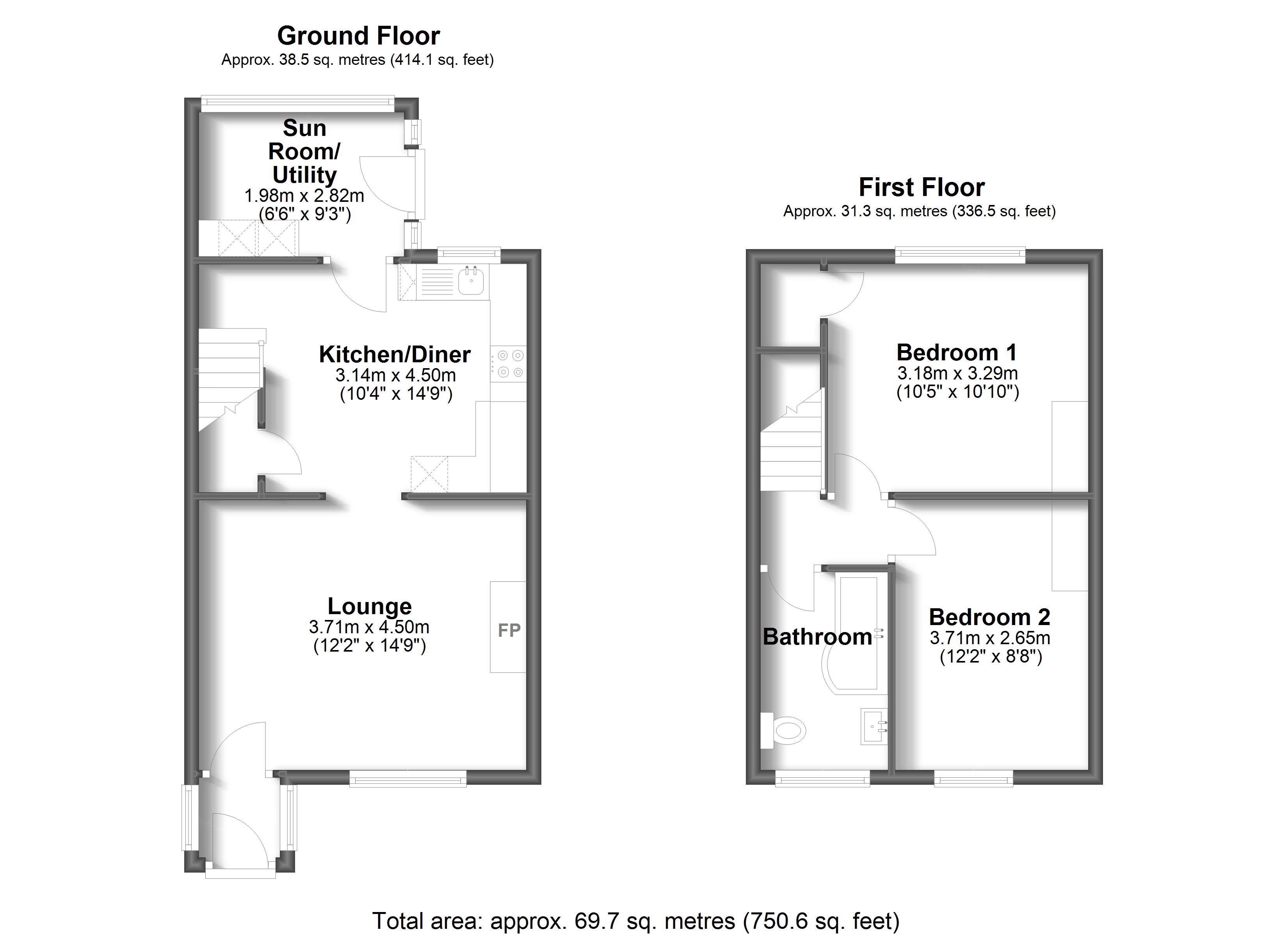 Devonshire Road East, Hasland, S41 Street